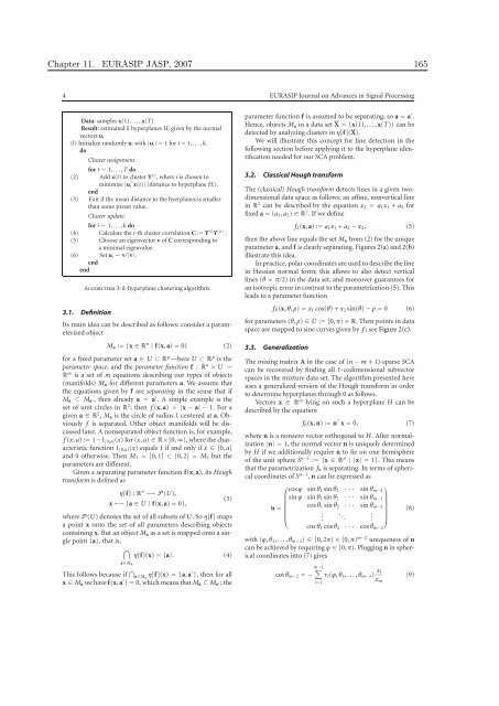 Mathematics in Independent Component Analysis