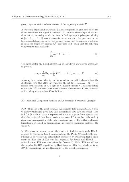 Mathematics in Independent Component Analysis