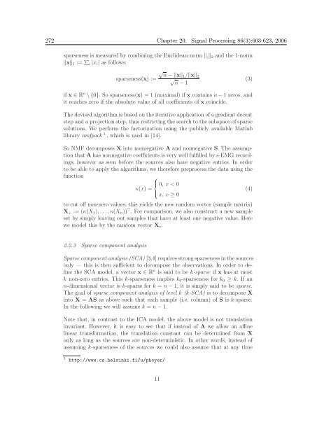 Mathematics in Independent Component Analysis