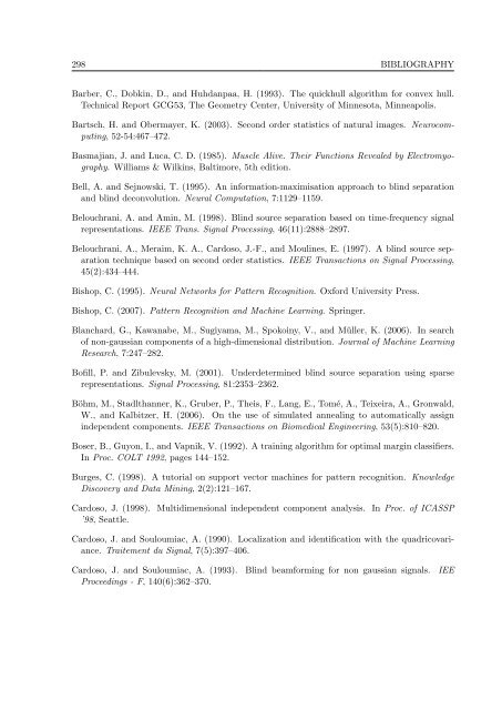 Mathematics in Independent Component Analysis