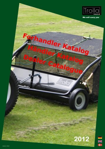 2012 Forhandler Katalog Händler Katalog Dealer ... - Interempresas