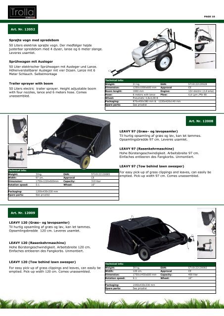 2012 Forhandler Katalog Händler Katalog Dealer ... - Interempresas