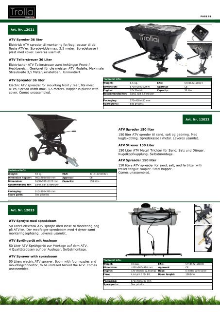 2012 Forhandler Katalog Händler Katalog Dealer ... - Interempresas