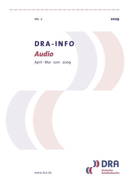 DRA-INFO Audio - Deutsches Rundfunkarchiv
