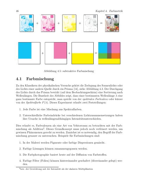 Kapitel 4 Farbmetrik - EMPA Media Technology
