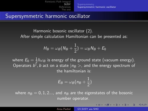 Grassmann Variables, Supersymmetry and Supersymmetric ...