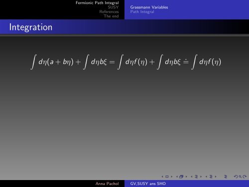 Grassmann Variables, Supersymmetry and Supersymmetric ...