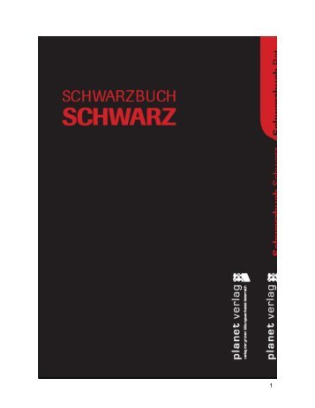 Schwarzbuch SCHWARZ - Die Grünen