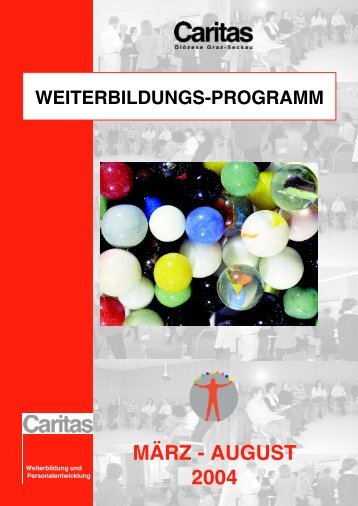 weiterbildungs-programm - Caritas intern - Caritas Graz