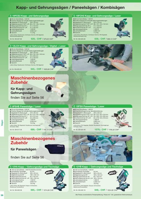 Zum Hitachi Katalog