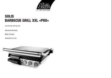 SOLIS BARBECUE GRILL XXL «PRO»