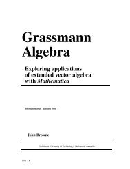 Grassmann Algebra