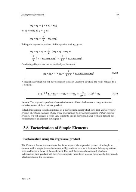 Grassmann Algebra