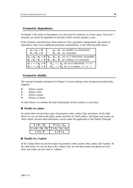 Grassmann Algebra