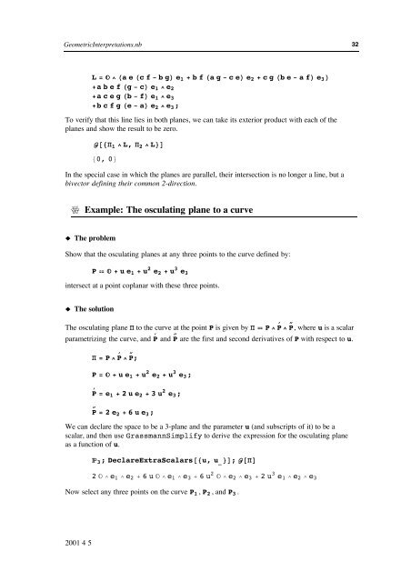 Grassmann Algebra