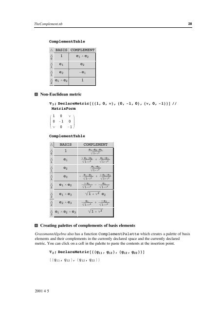 Grassmann Algebra