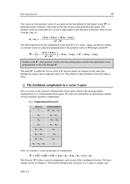 Grassmann Algebra