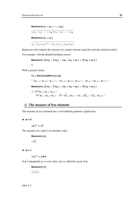 Grassmann Algebra