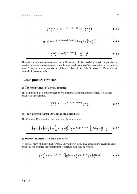 Grassmann Algebra