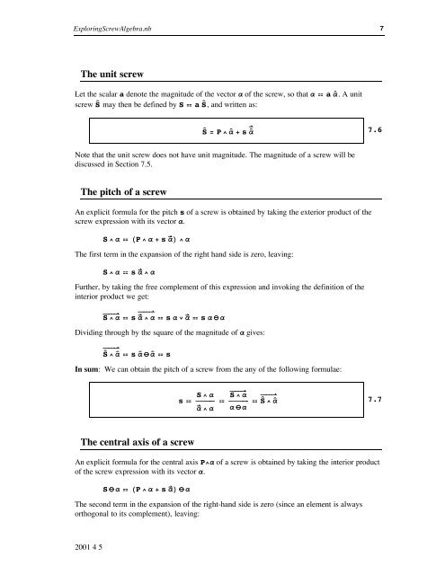 Grassmann Algebra