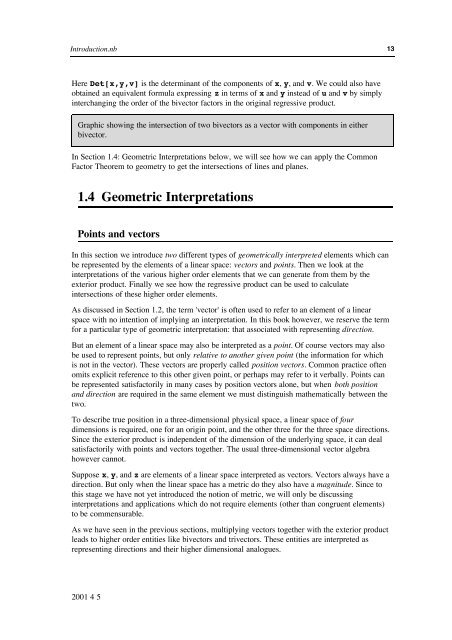 Grassmann Algebra