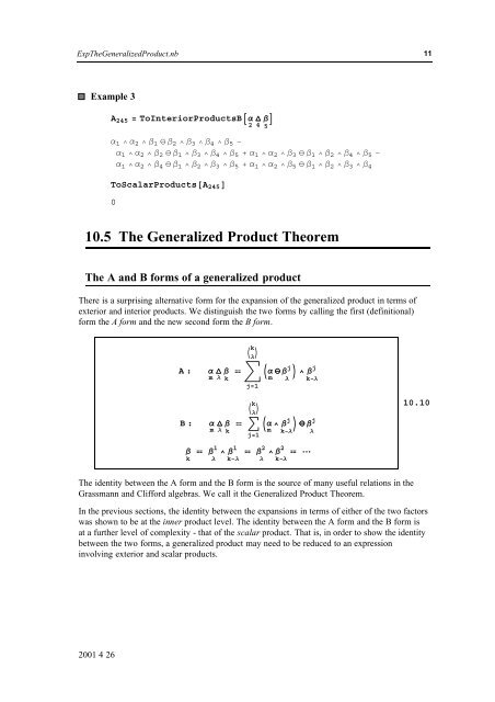 Grassmann Algebra