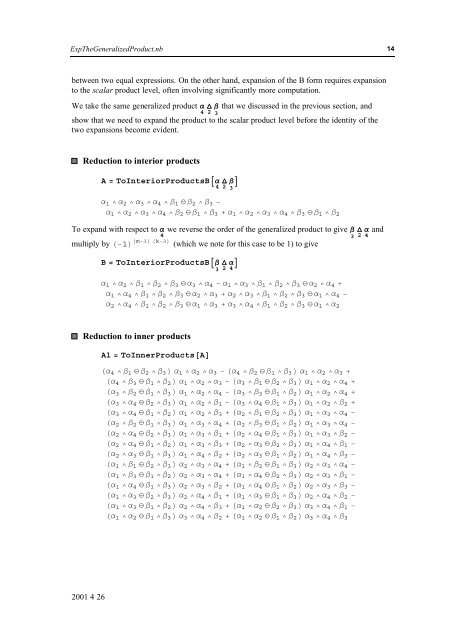 Grassmann Algebra