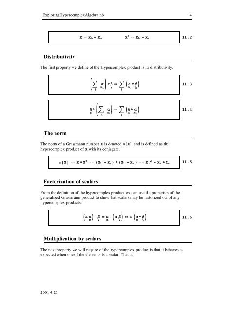 Grassmann Algebra