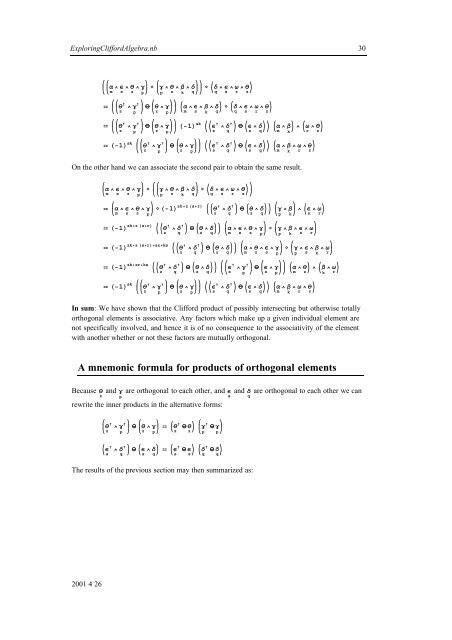 Grassmann Algebra