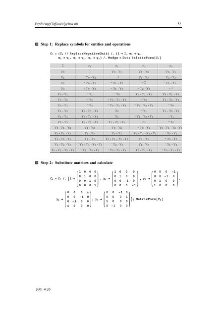 Grassmann Algebra