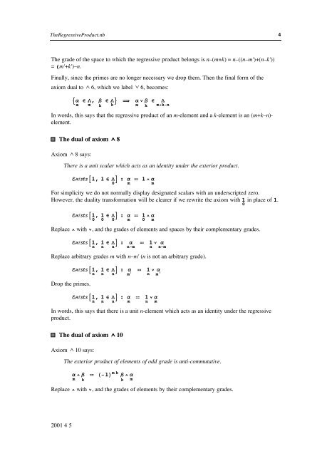 Grassmann Algebra