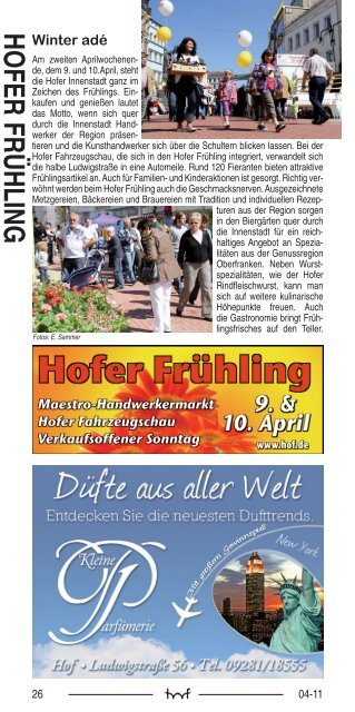 April - Hof Programm