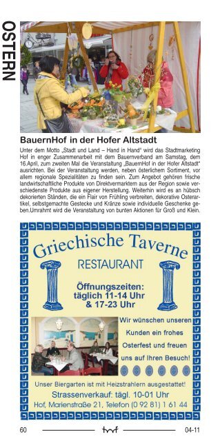 April - Hof Programm