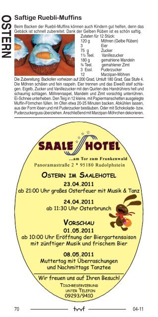 April - Hof Programm