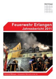 Jahresbericht 2011 - bei der Feuerwehr Erlangen