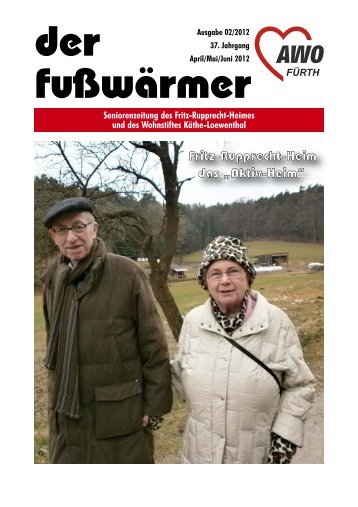 Heimzeitung Fusswärmer 02/2012 (.pdf-Dokument, 4625 kByte