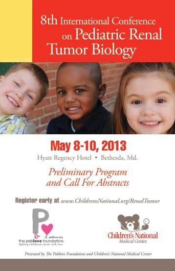 on Pediatric Renal Tumor Biology - Children's National Medical Center