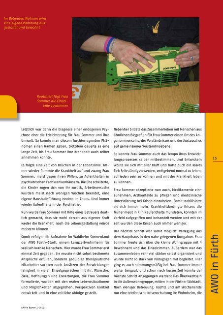 AWO IN BAYERN / Helfer Ausgabe 1/2012 (.pdf - Arbeiterwohlfahrt ...