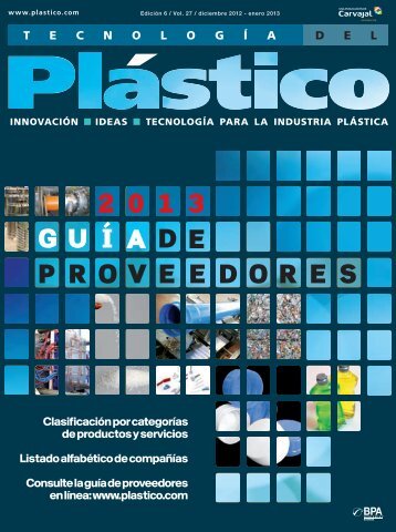 Clasificación por categorías de productos y servicios - Plastico
