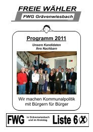 Programm 2011 - FWG Grävenwiesbach