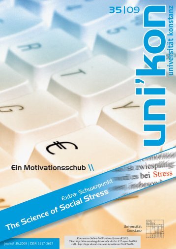 Ein Motivationsschub - KOPS - Universität Konstanz