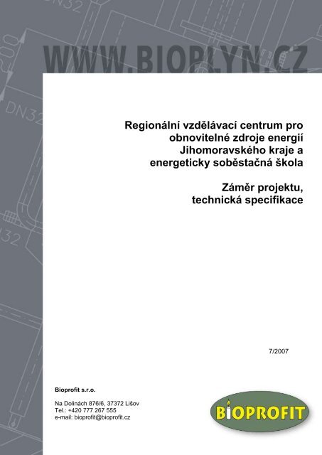 Energeticky soběstačná škola - záměr projektu (2010) (pdf, 0