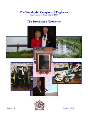 The Worshipful Company of Engineers The Swordsman Newsletter