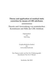 Theory and application of residual static correction by means of CRS ...