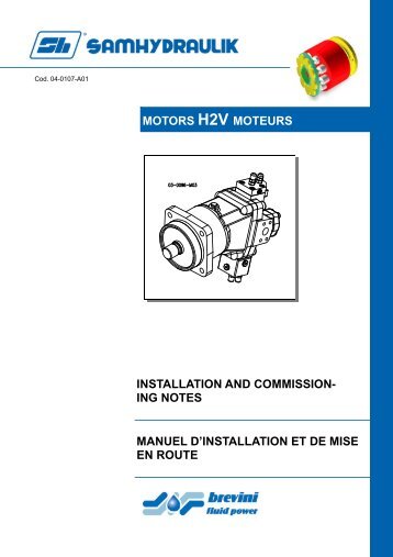 motors h2v moteurs installation and commission - Tecnica ...