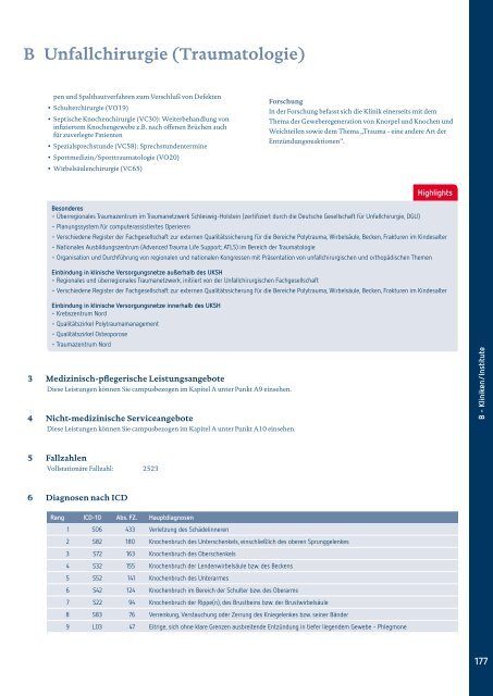 Qualitätsbericht 2011 Campus Kiel [PDF] - UKSH ...