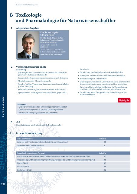 Qualitätsbericht 2011 Campus Kiel [PDF] - UKSH ...