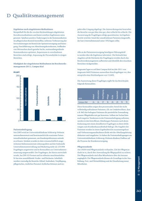 Qualitätsbericht 2011 Campus Kiel [PDF] - UKSH ...