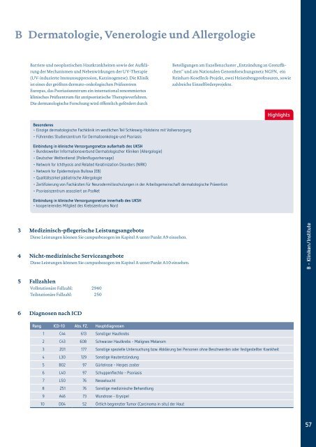 Qualitätsbericht 2011 Campus Kiel [PDF] - UKSH ...