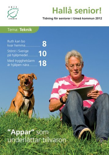 Hallå senior 2012 (tema Teknik) (pdf) - Umeå